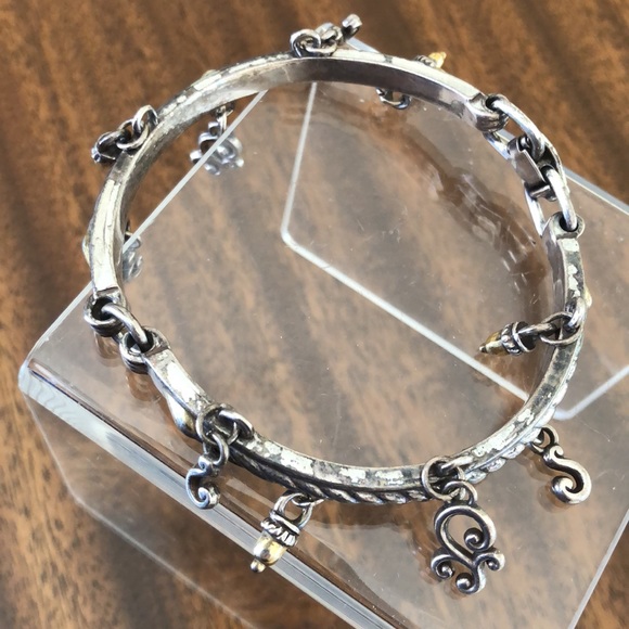 Brighton retired rare collector charm bangle bracelet - Picture 6 of 16